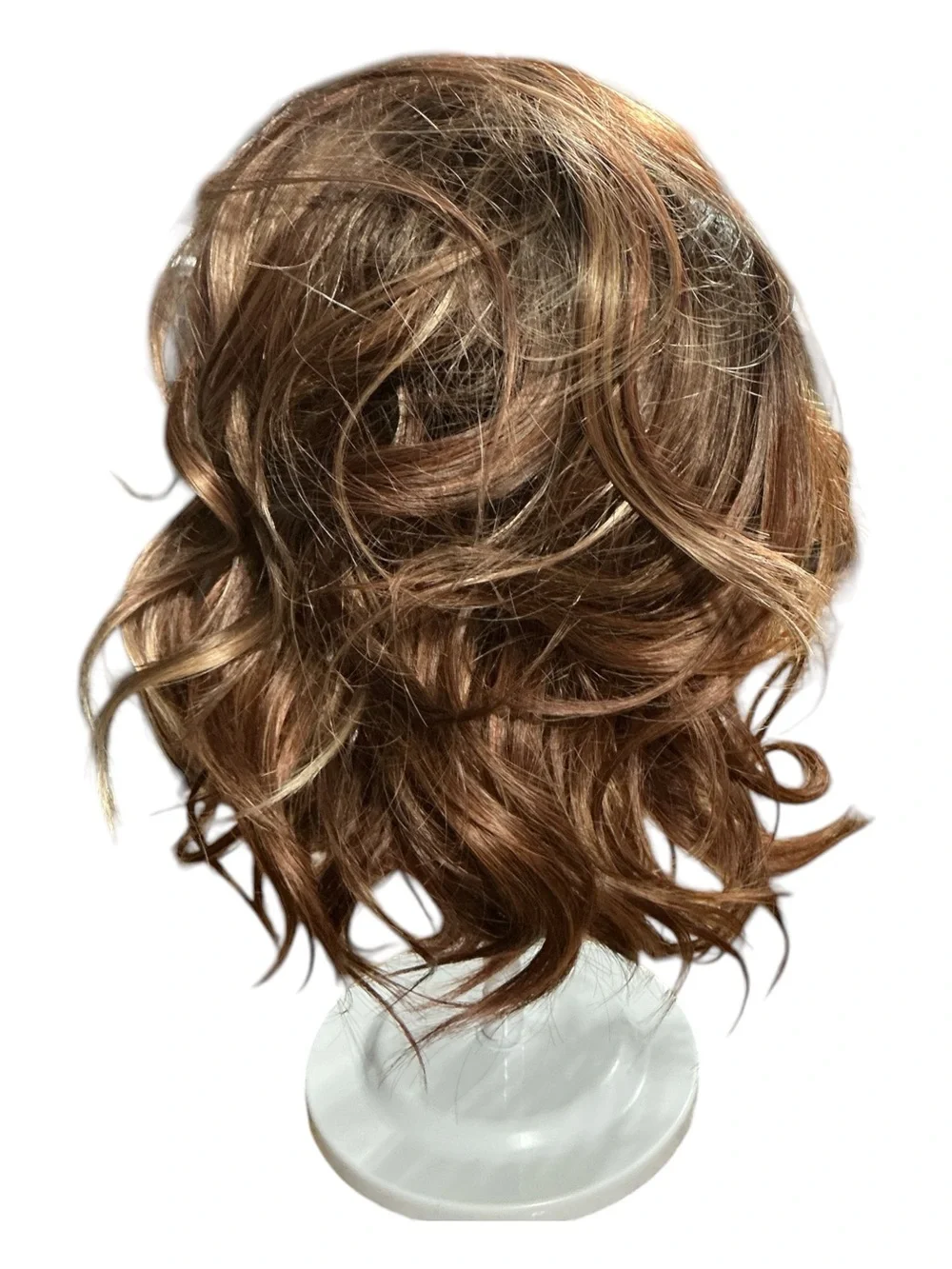 Infinite Tresses. Reddish/Brown Wavy Lace Front Wig